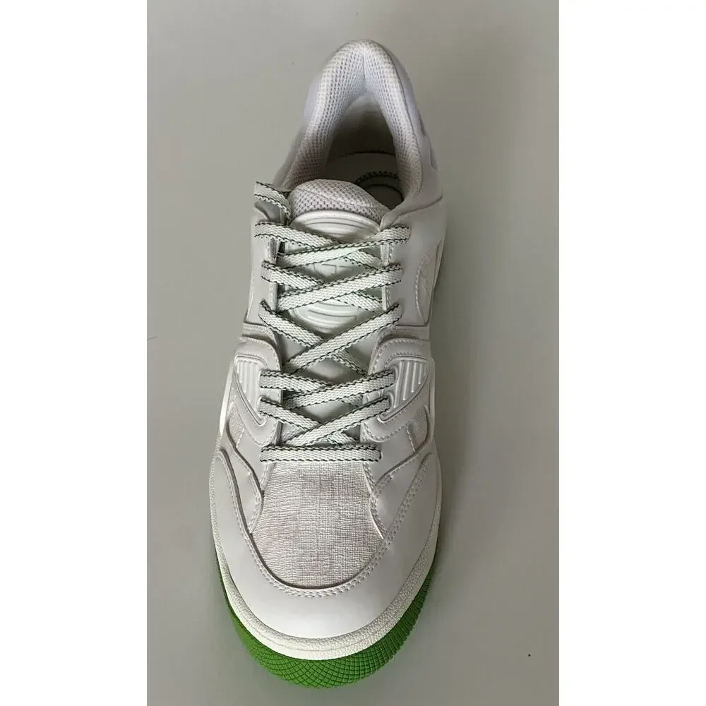 Gucci Demetra GG Men's Low-top Green/White Sneakers 6.5 US (Gucci 6) 698785 NIB